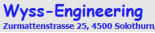 Wyss-Engineering - Referenz für B-Vertrieb GmbH